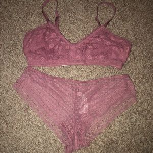 Victoria’s Secret Bralette and Pantie Set NWOT
